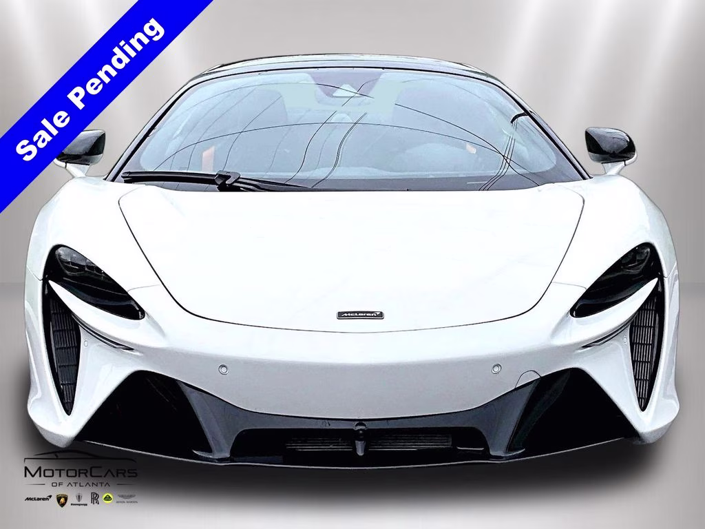 2025 White McLaren Artura Carbon Fiber Exterior Pack RWD Convertible