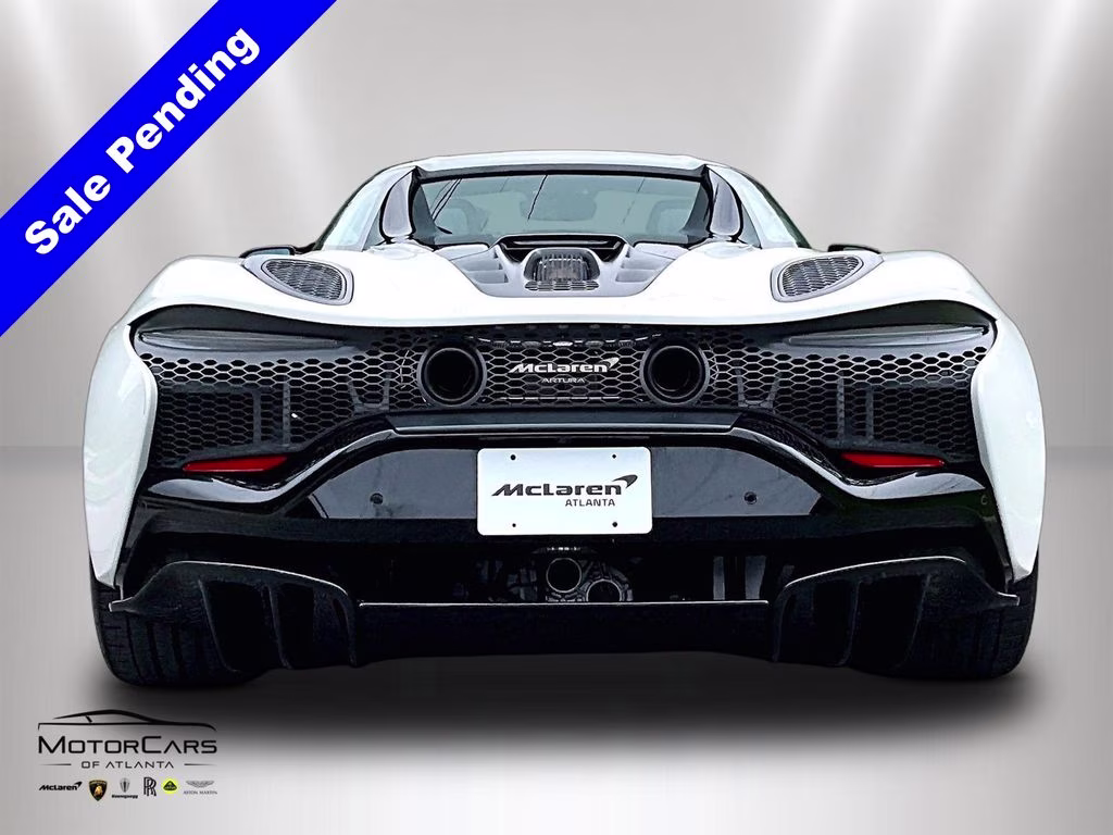 2025 White McLaren Artura Carbon Fiber Exterior Pack RWD Convertible