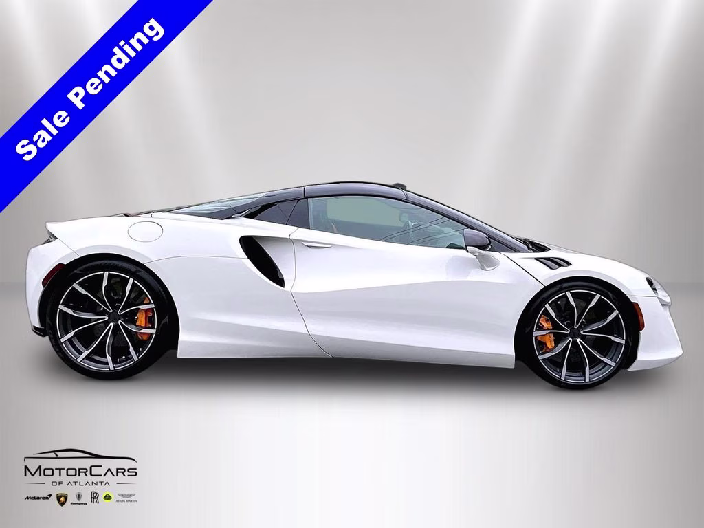2025 White McLaren Artura Carbon Fiber Exterior Pack RWD Convertible