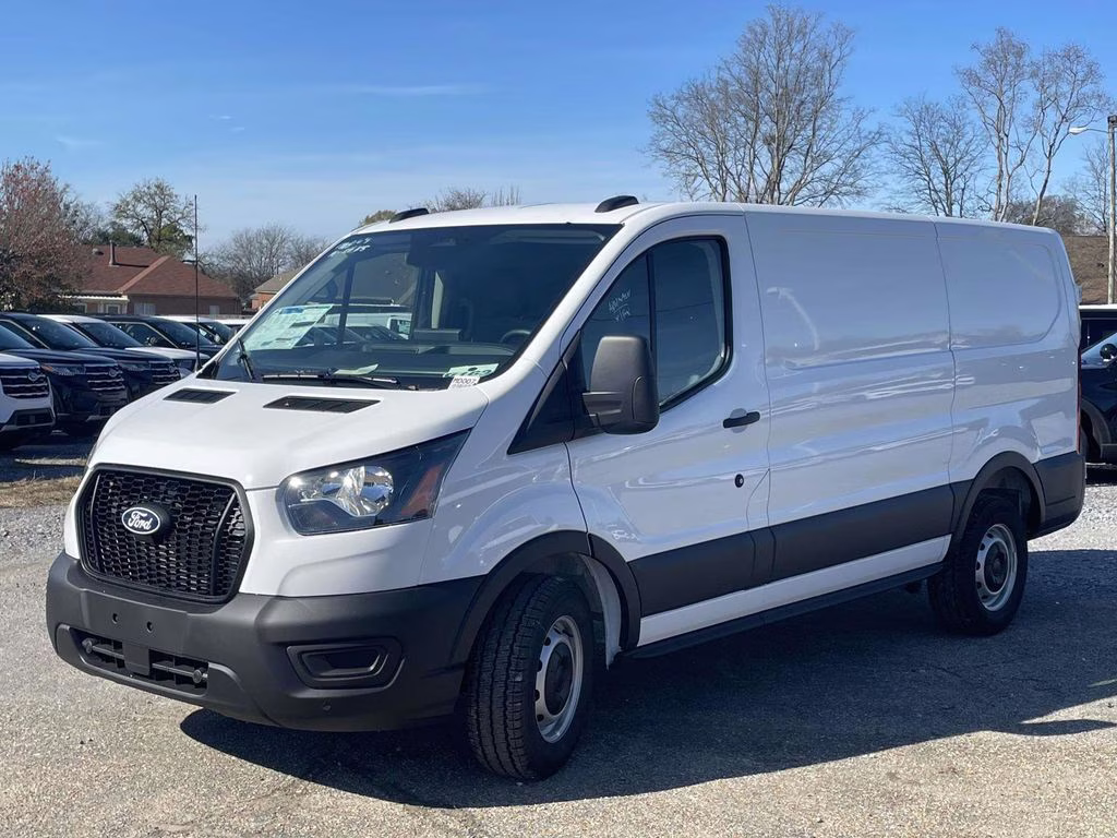 2026 Oxford White Ford Transit Cargo Van Base RWD Van