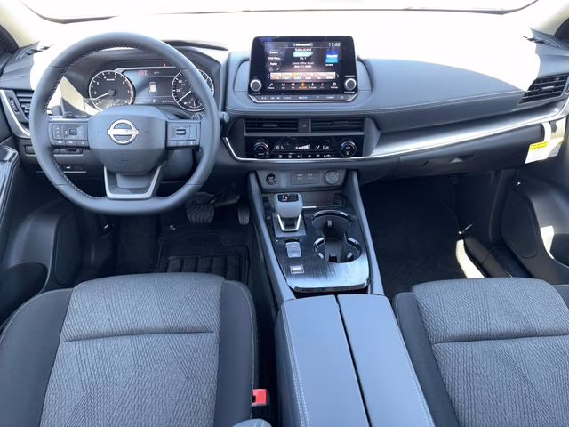 2026 Everest White Pearl Tricoat Nissan Rogue SV FWD SUV