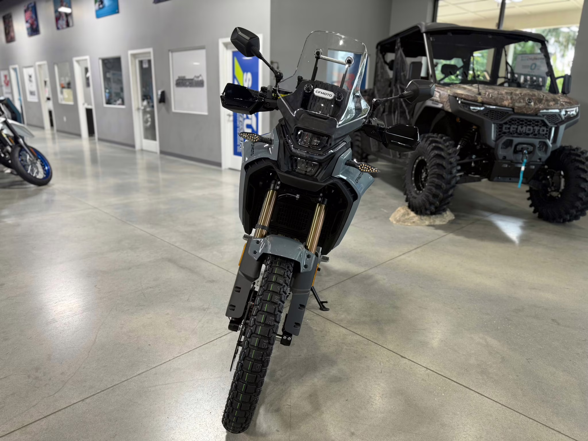 2026 GRY CFMOTO IBEX 450 Motorcycle