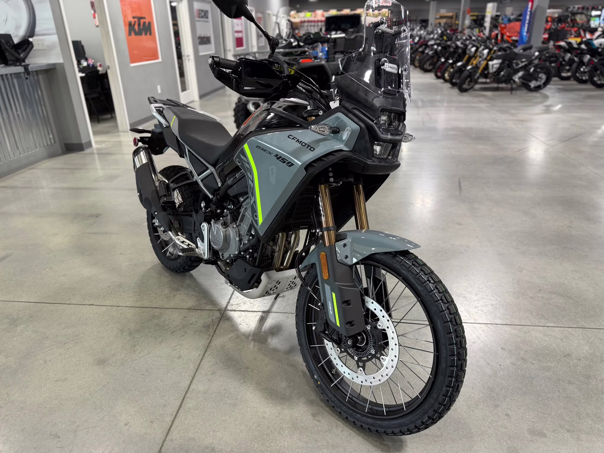 2026 GRY CFMOTO IBEX 450 Motorcycle