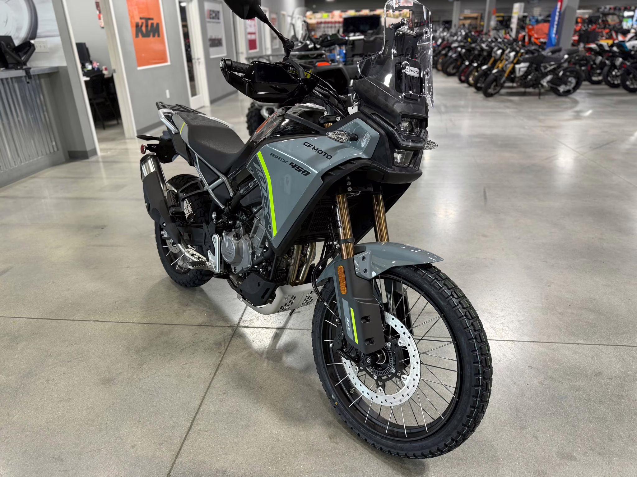 2026 GRY CFMOTO IBEX 450 Motorcycle