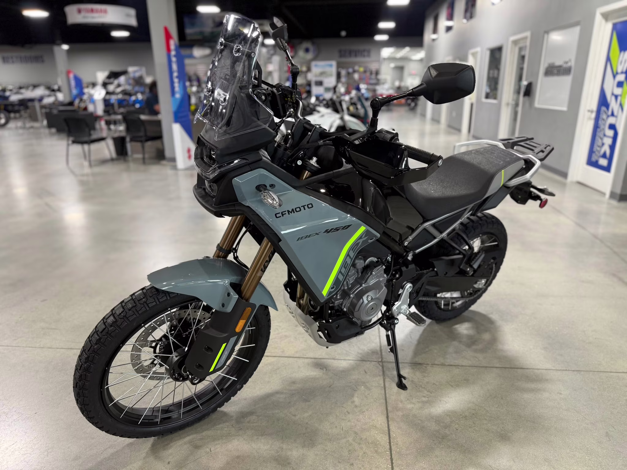 2026 GRY CFMOTO IBEX 450 Motorcycle