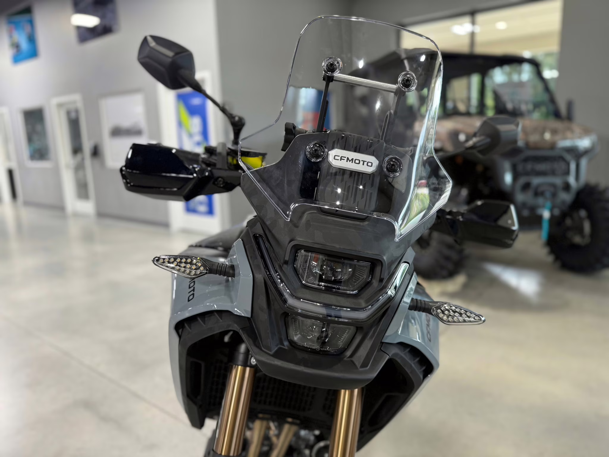 2026 GRY CFMOTO IBEX 450 Motorcycle