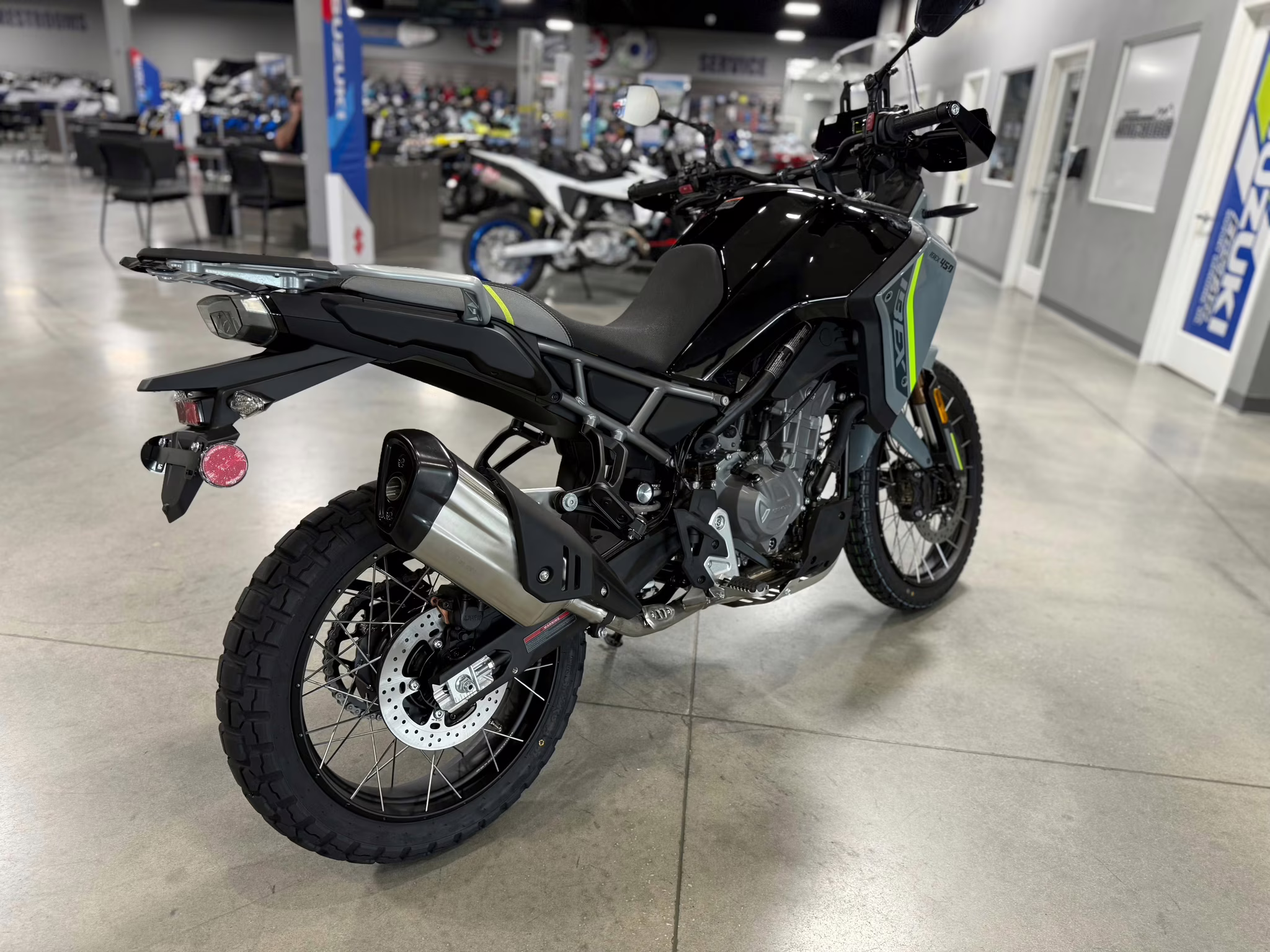 2026 GRY CFMOTO IBEX 450 Motorcycle