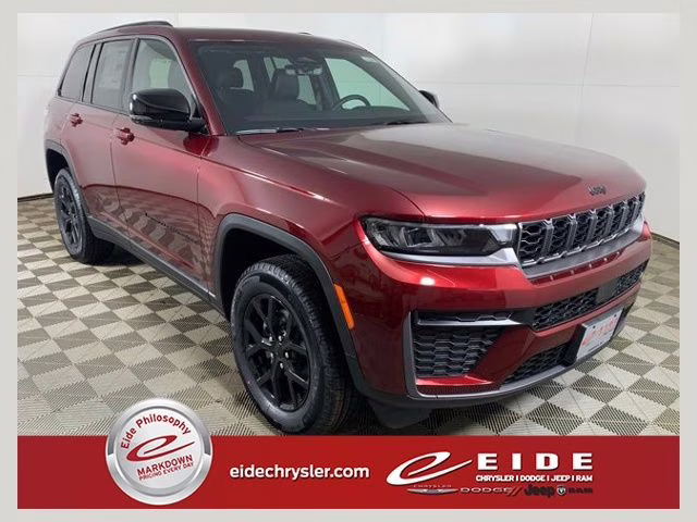 2026 Velvet Red Pearlcoat Jeep Grand Cherokee Altitude 4X4 SUV
