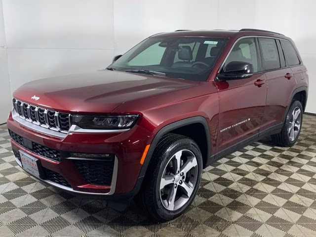 2026 Velvet Red Pearlcoat Jeep Grand Cherokee Limited 4X4 SUV