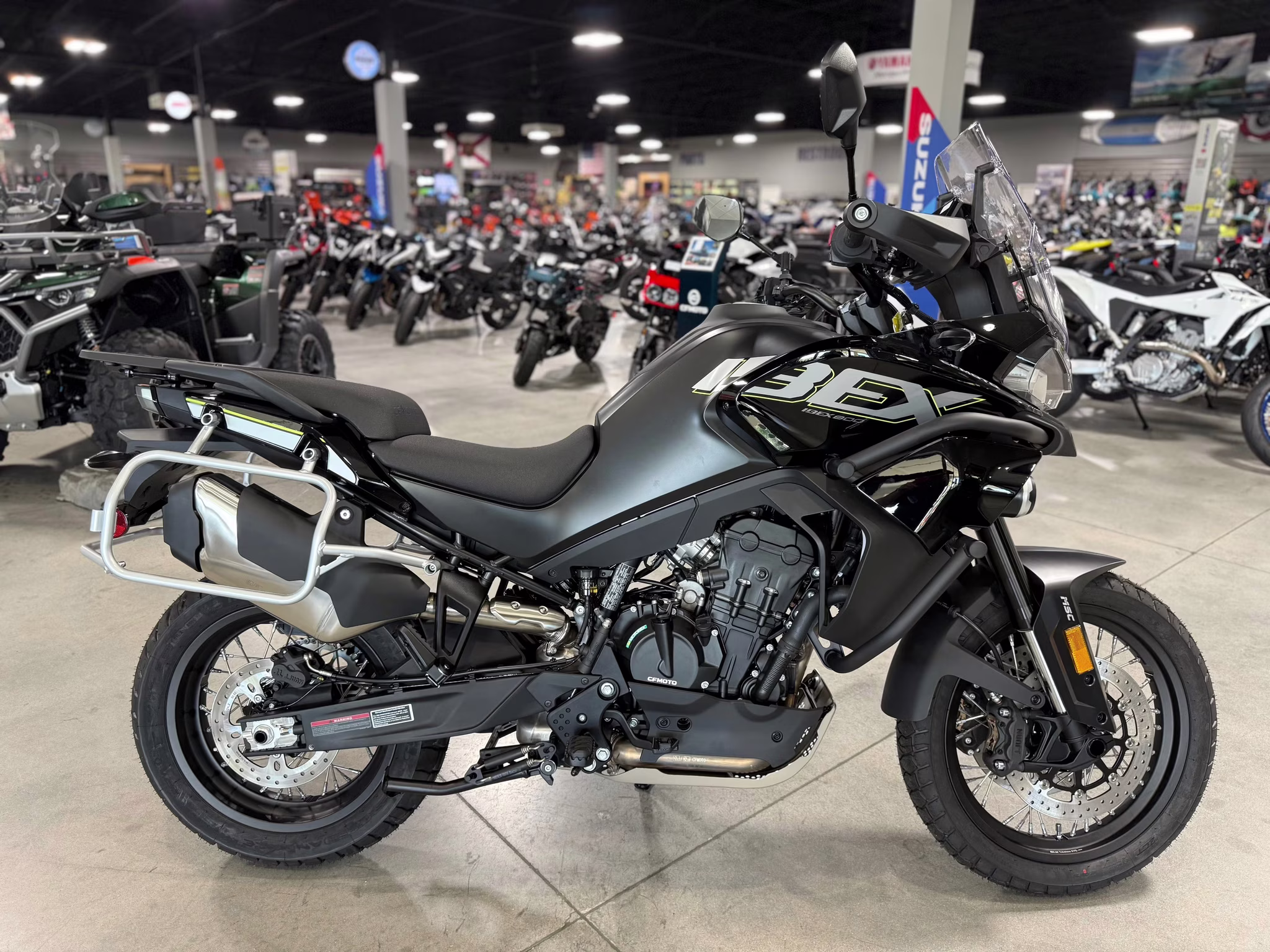 2026 BLK CFMOTO IBEX 800 800 E Motorcycle
