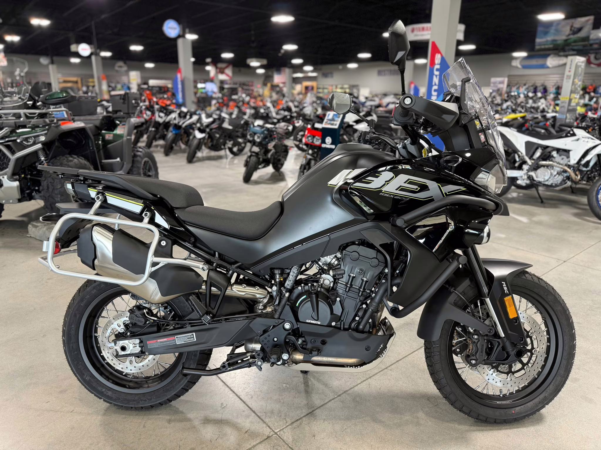 2026 BLK CFMOTO IBEX 800 800 E Motorcycle