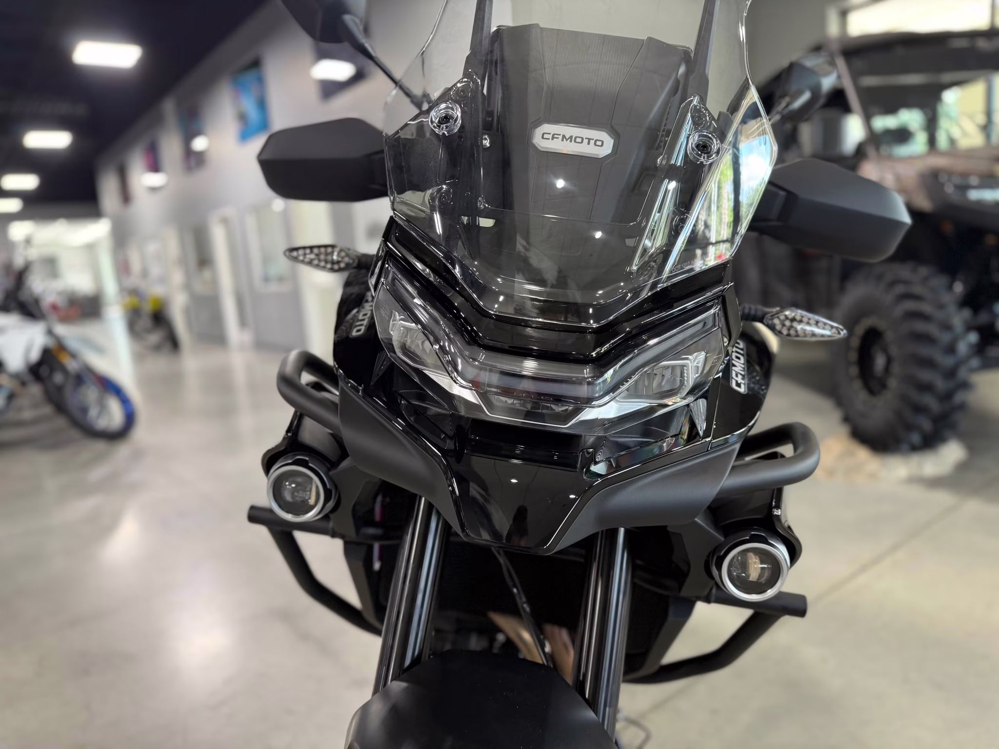 2026 BLK CFMOTO IBEX 800 800 E Motorcycle