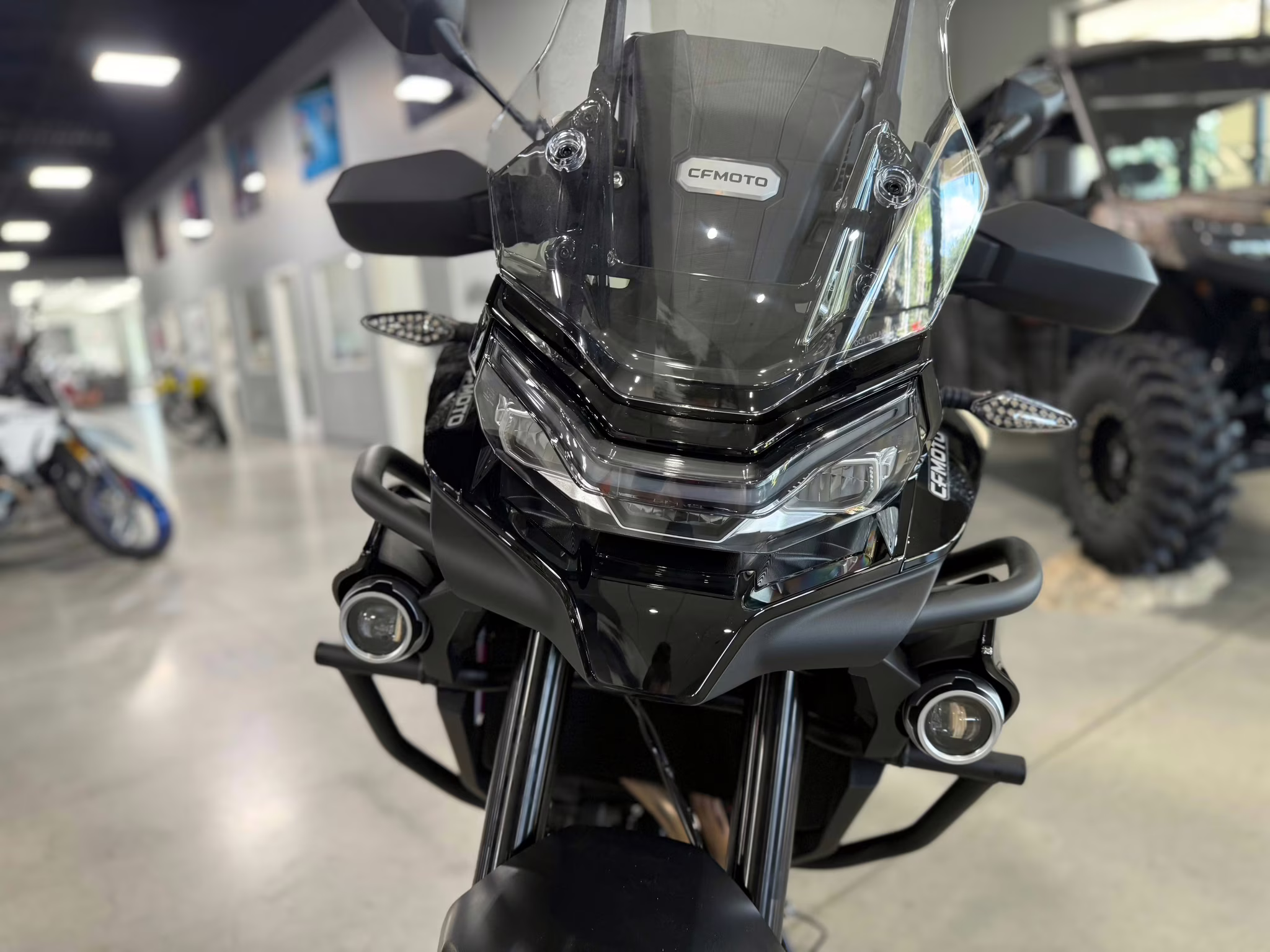 2026 BLK CFMOTO IBEX 800 800 E Motorcycle