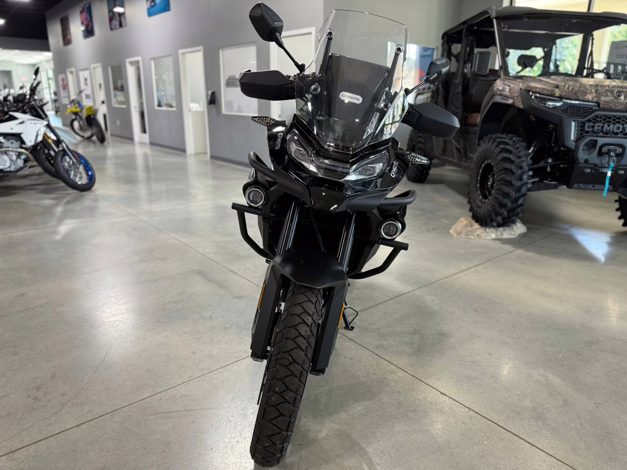 2026 BLK CFMOTO IBEX 800 800 E Motorcycle