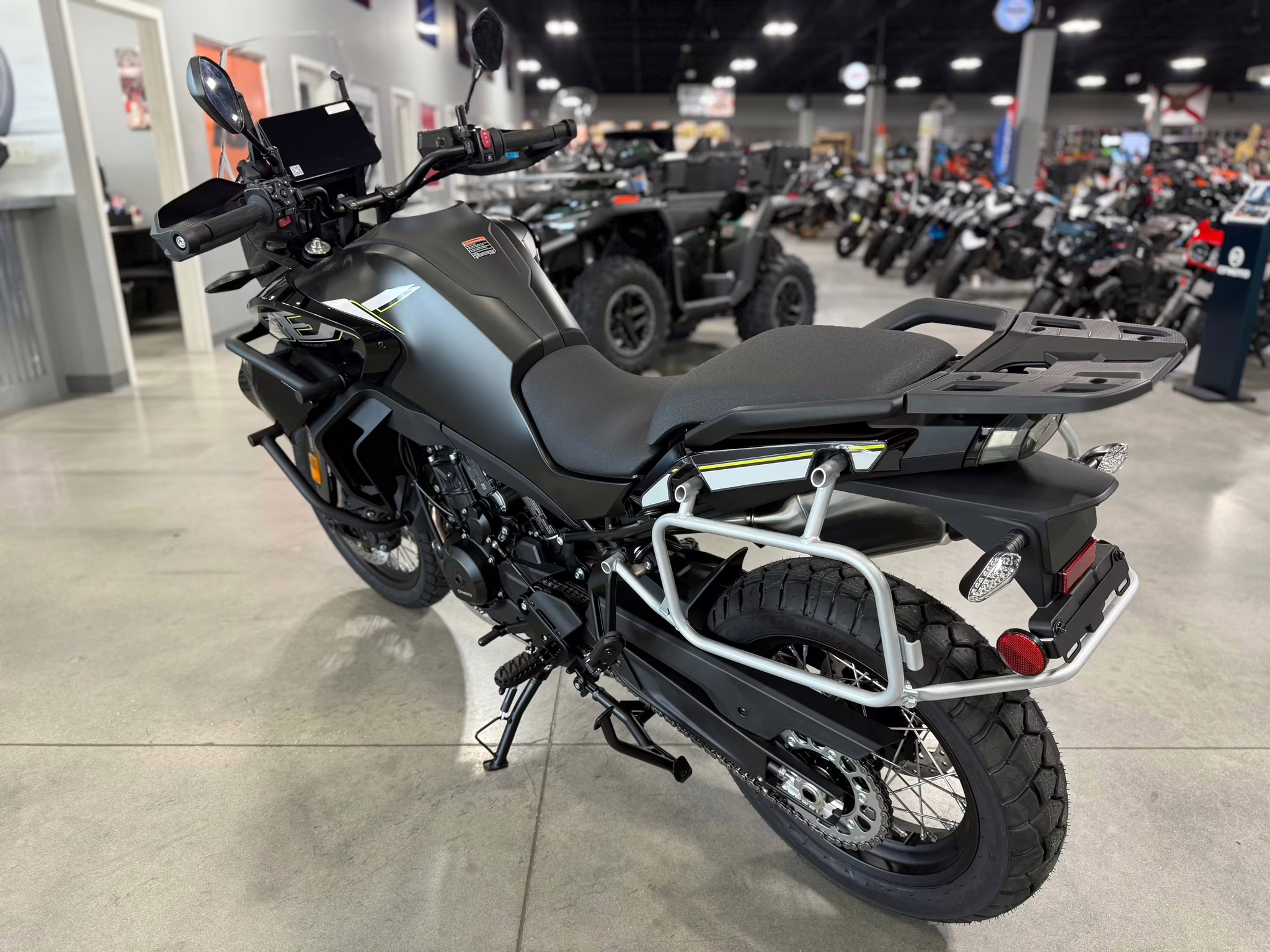 2026 BLK CFMOTO IBEX 800 800 E Motorcycle