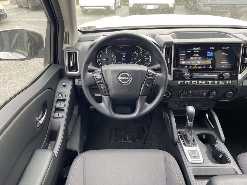 2026 Glacier White Nissan Frontier SV 4X4 Truck