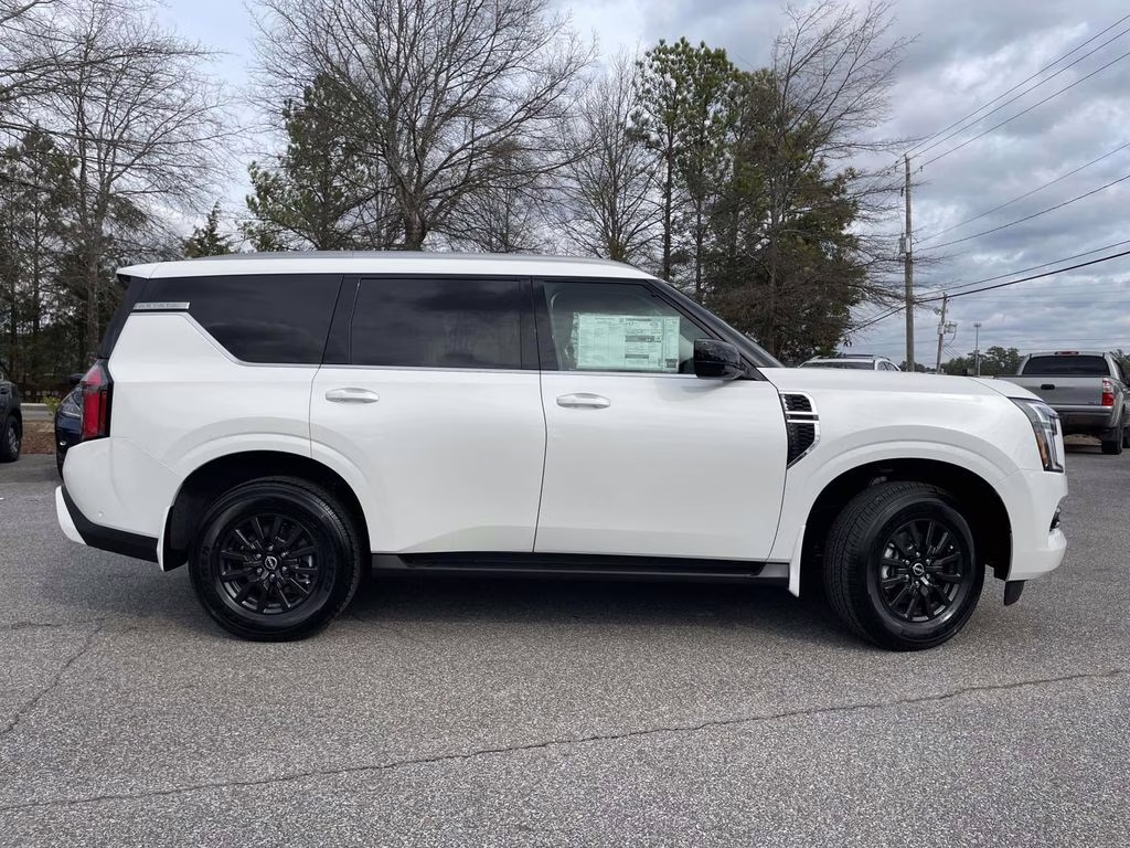 2026 Aspen White Tricoat Nissan Armada SV 4X4 SUV
