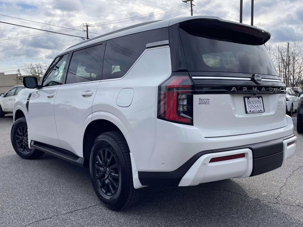 2026 Aspen White Tricoat Nissan Armada SV 4X4 SUV