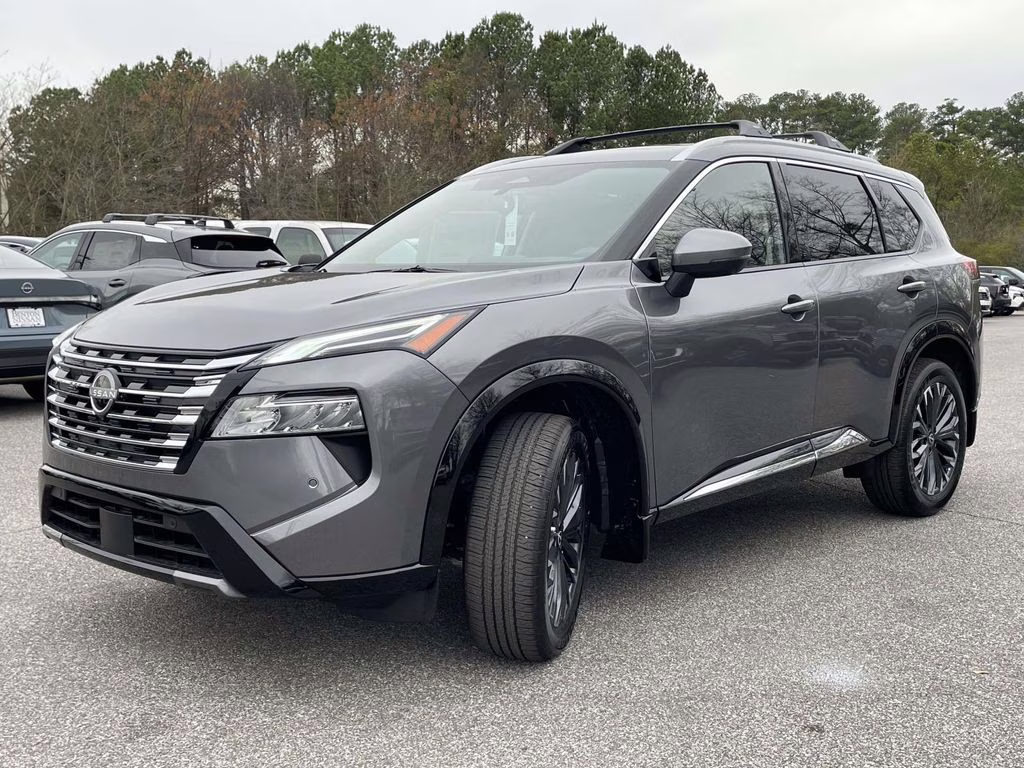 2026 Gun Metallic Nissan Rogue Platinum AWD SUV