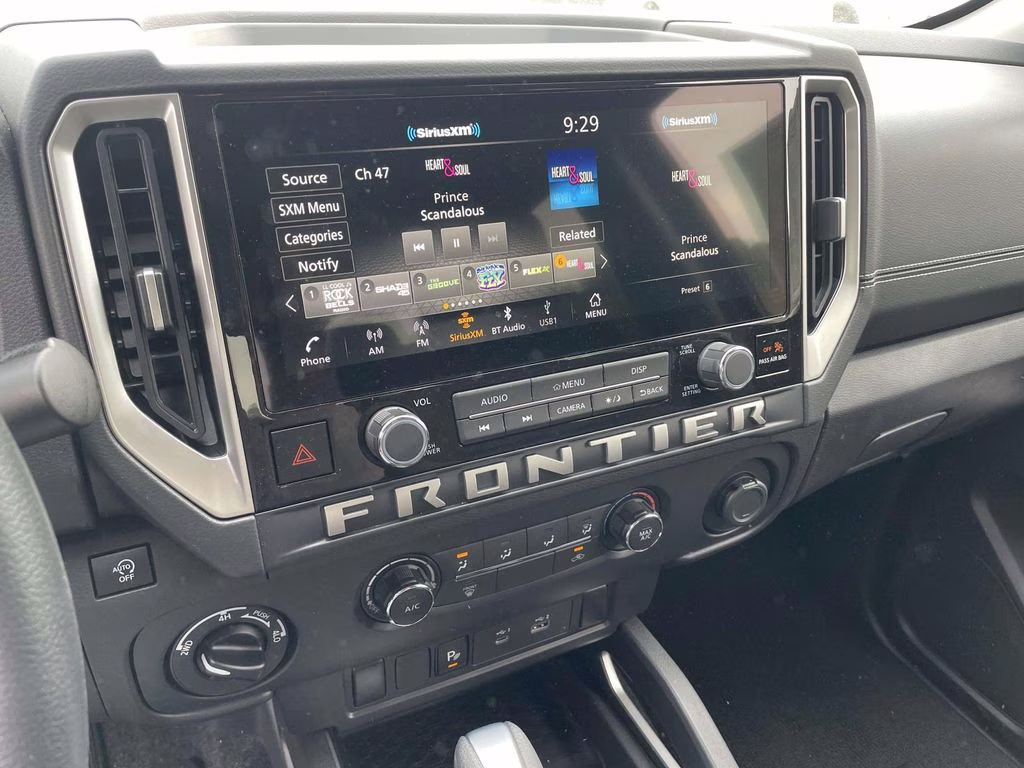 2026 Glacier White Nissan Frontier SV 4X4 Truck