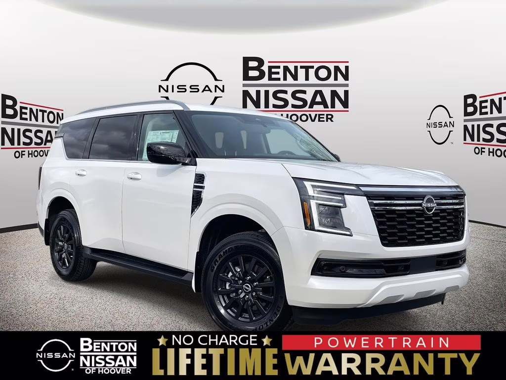 2026 Aspen White Tricoat Nissan Armada SV 4X4 SUV