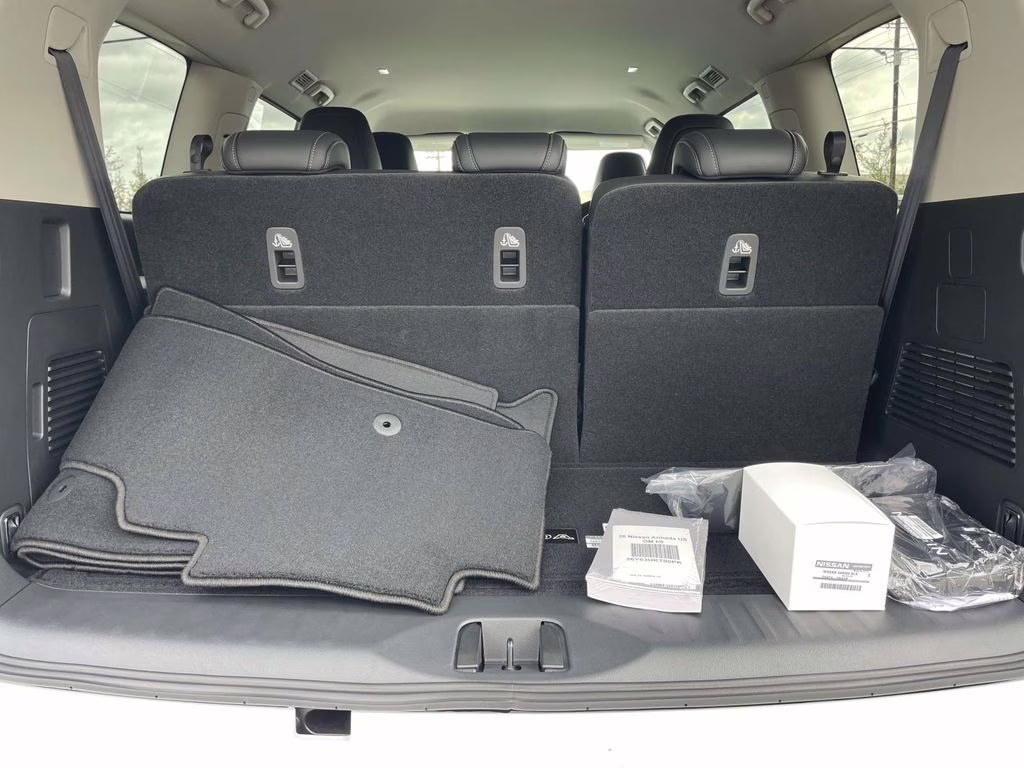 2026 Aspen White Tricoat Nissan Armada SV 4X4 SUV