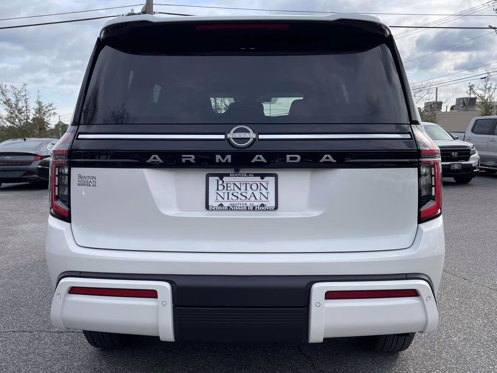 2026 Aspen White Tricoat Nissan Armada SV 4X4 SUV