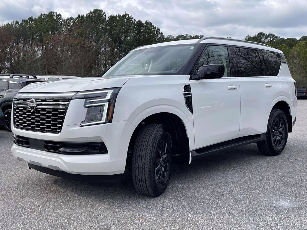 2026 Aspen White Tricoat Nissan Armada SV 4X4 SUV