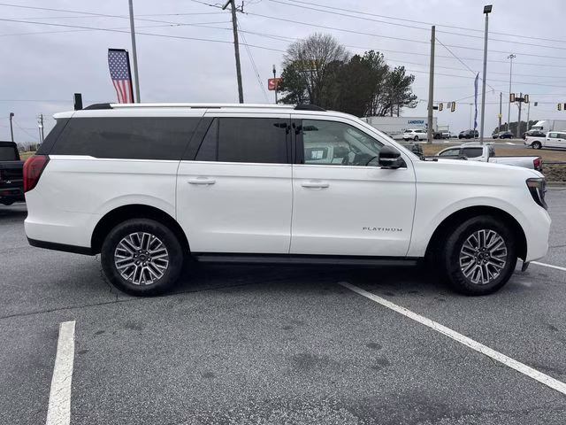 2026 White Metallic Ford Expedition Max Platinum 4X4 SUV