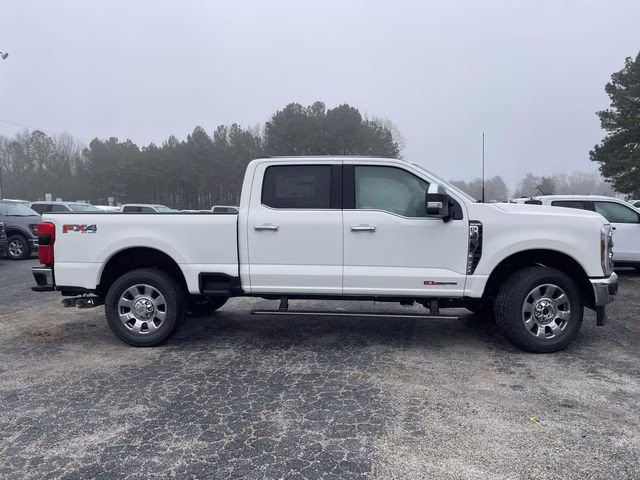 2026 White Metallic Ford Super Duty F-350 SRW King Ranch 4X4 Truck