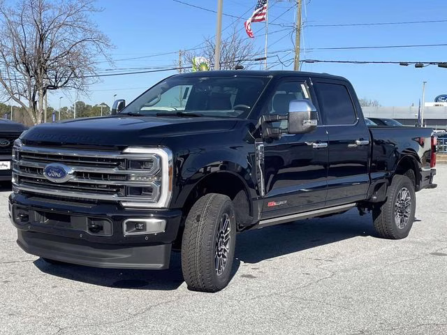 2026 Black Metallic Ford Super Duty F-350 SRW Platinum 4X4 Truck