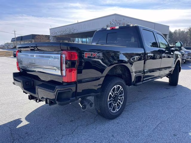 2026 Black Metallic Ford Super Duty F-350 SRW Platinum 4X4 Truck