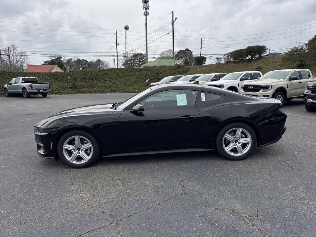 2026 Shadow Black Ford Mustang EcoBoost RWD Coupe