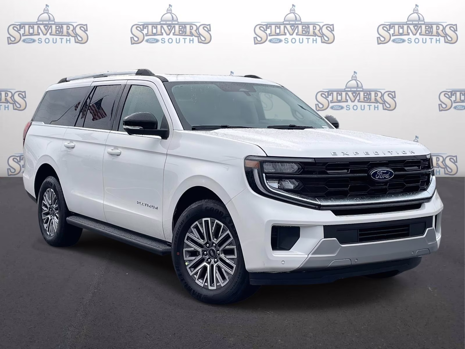 2026 White Metallic Ford Expedition Max Platinum 4X4 SUV