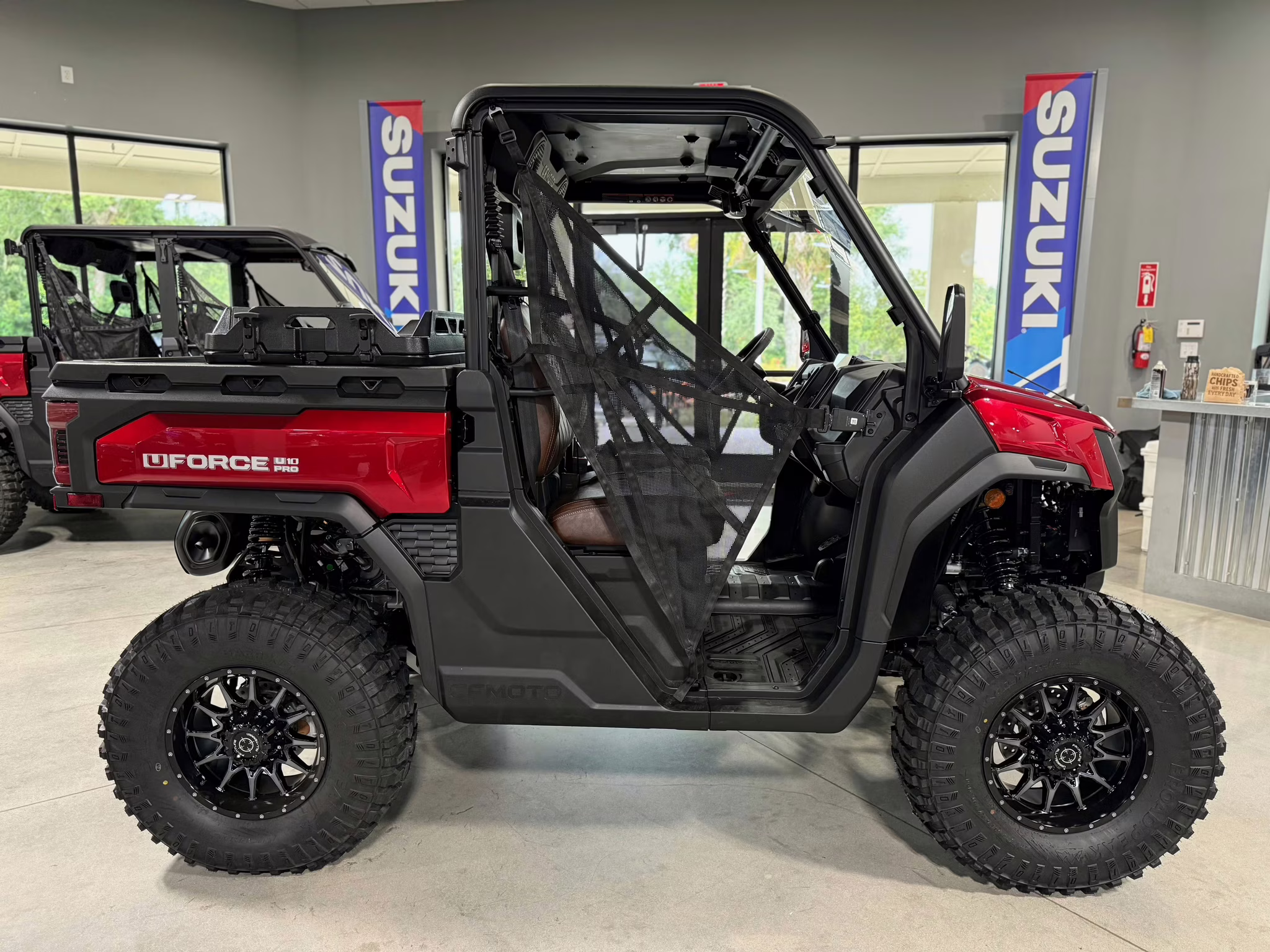 2026 RED CFMOTO UFORCE U10 Pro UTV