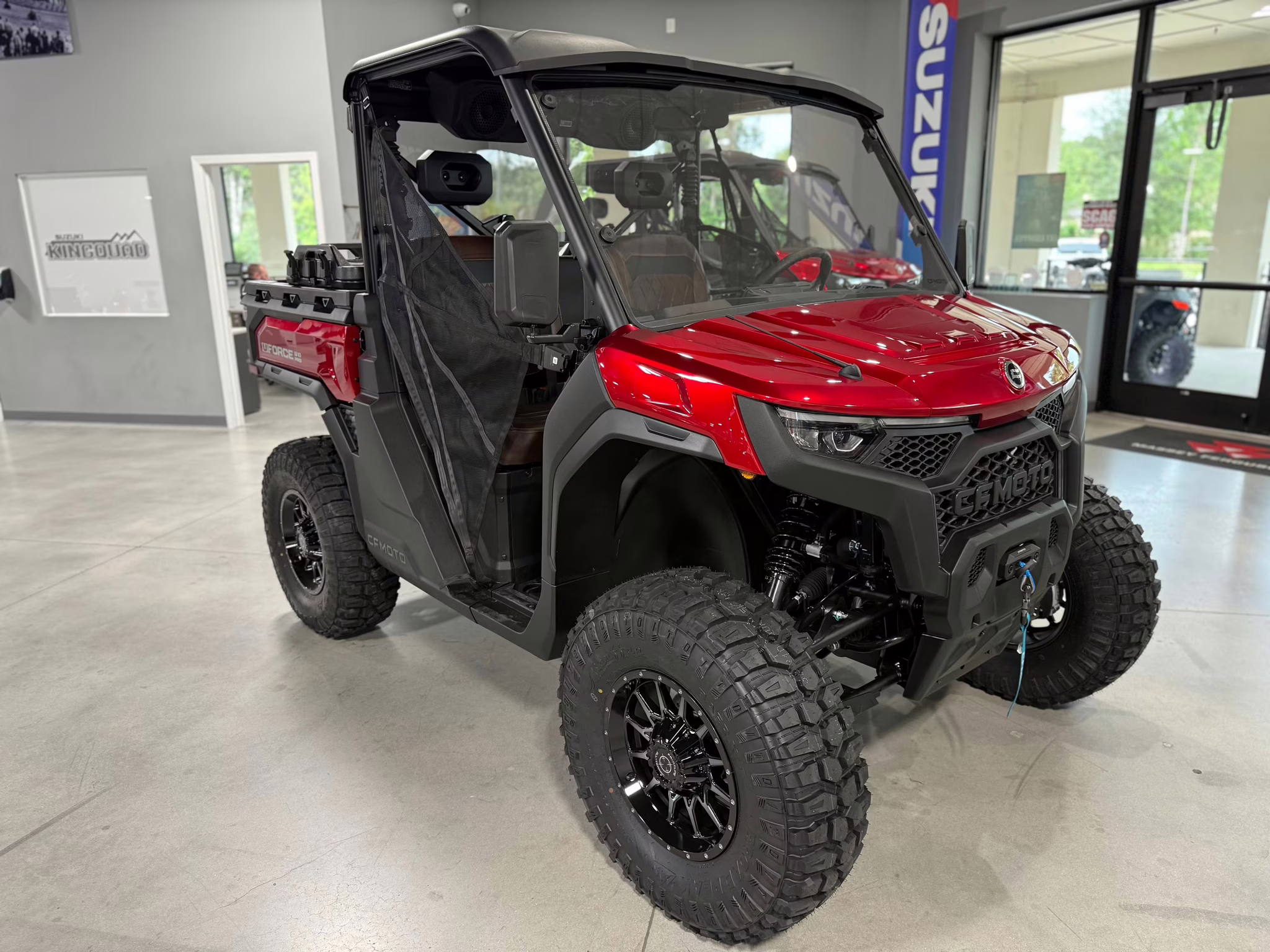 2026 RED CFMOTO UFORCE U10 Pro UTV