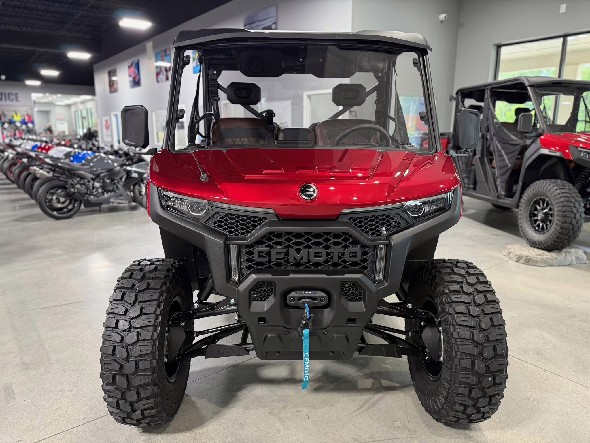 2026 RED CFMOTO UFORCE U10 Pro UTV