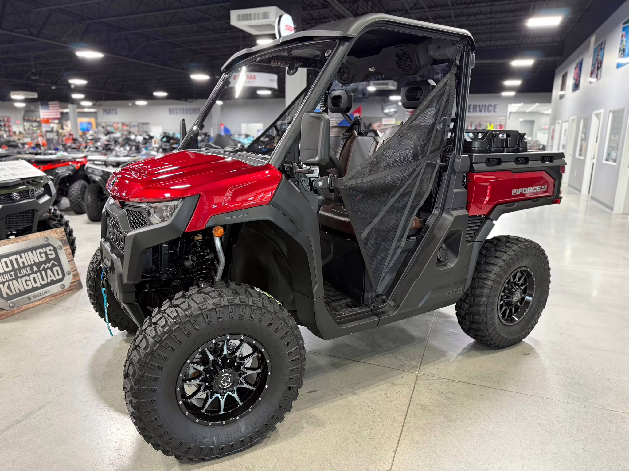 2026 RED CFMOTO UFORCE U10 Pro UTV