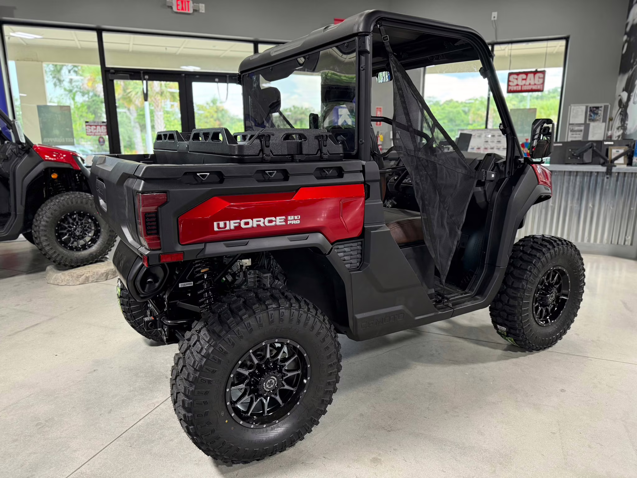 2026 RED CFMOTO UFORCE U10 Pro UTV