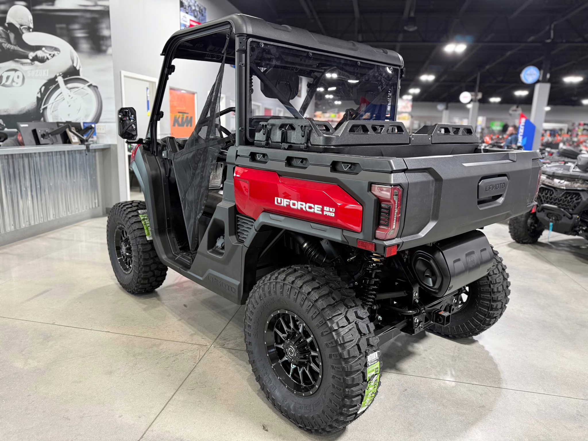 2026 RED CFMOTO UFORCE U10 Pro UTV