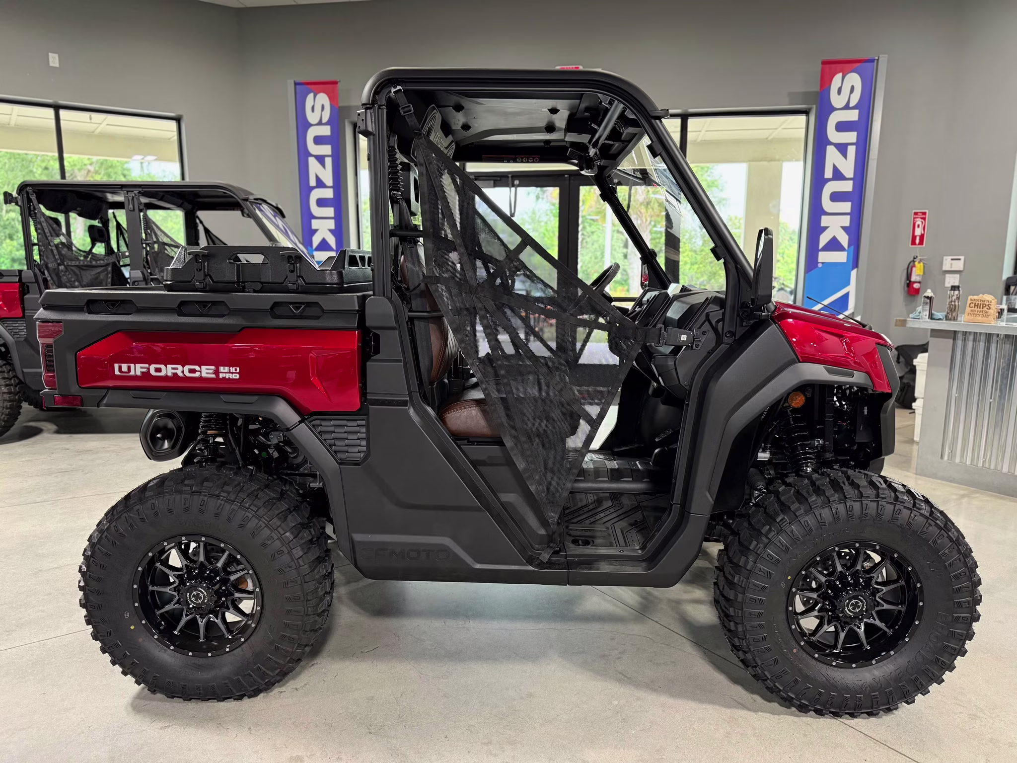 2026 RED CFMOTO UFORCE U10 Pro UTV