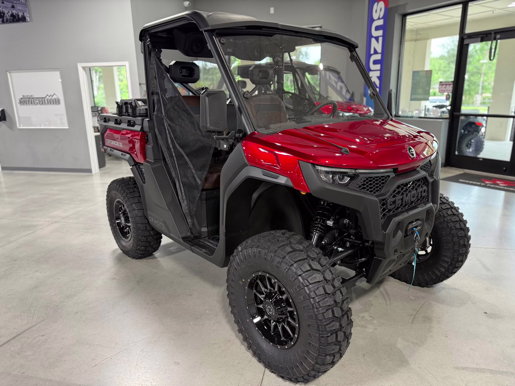 2026 RED CFMOTO UFORCE U10 Pro UTV
