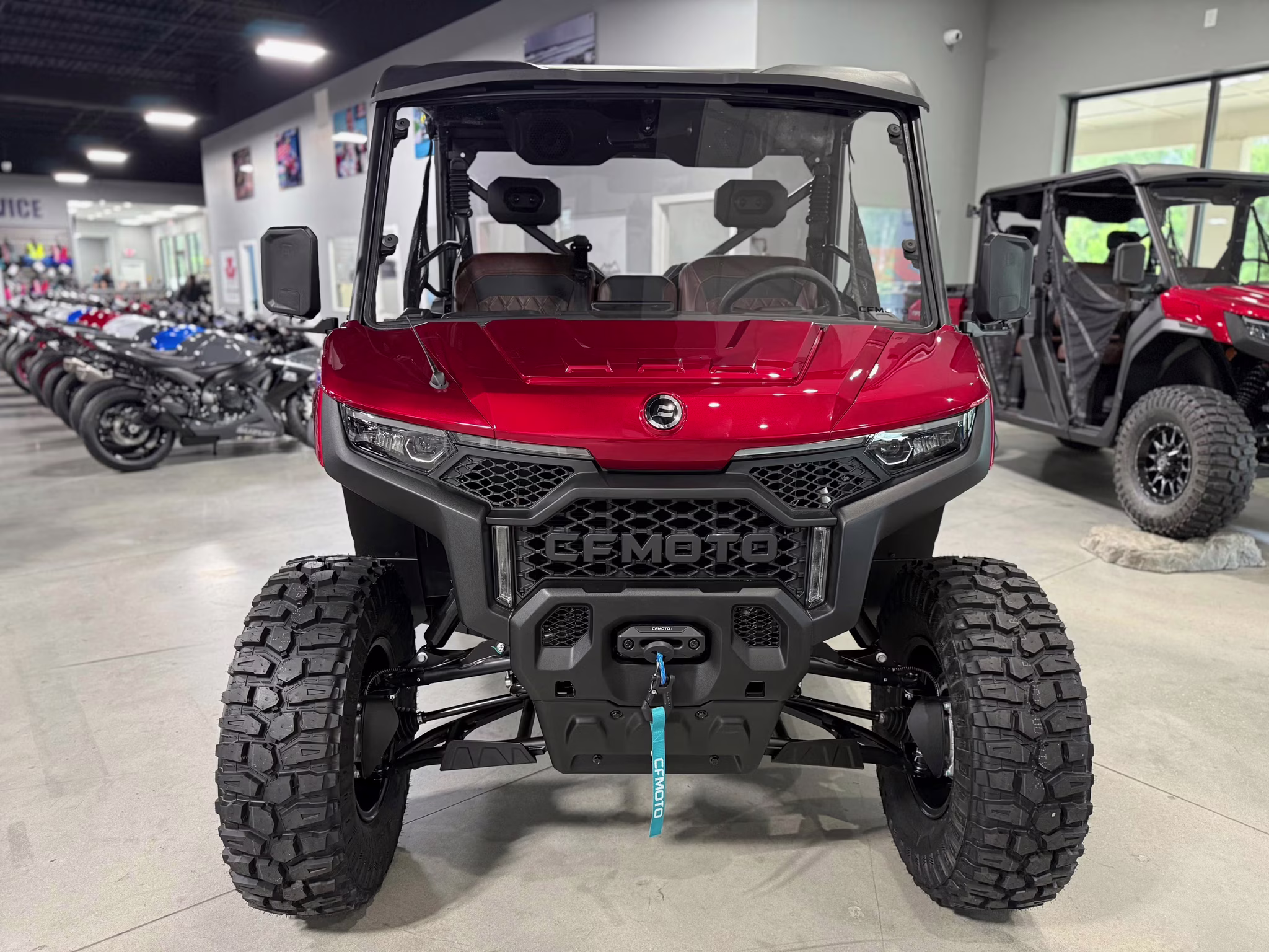 2026 RED CFMOTO UFORCE U10 Pro UTV