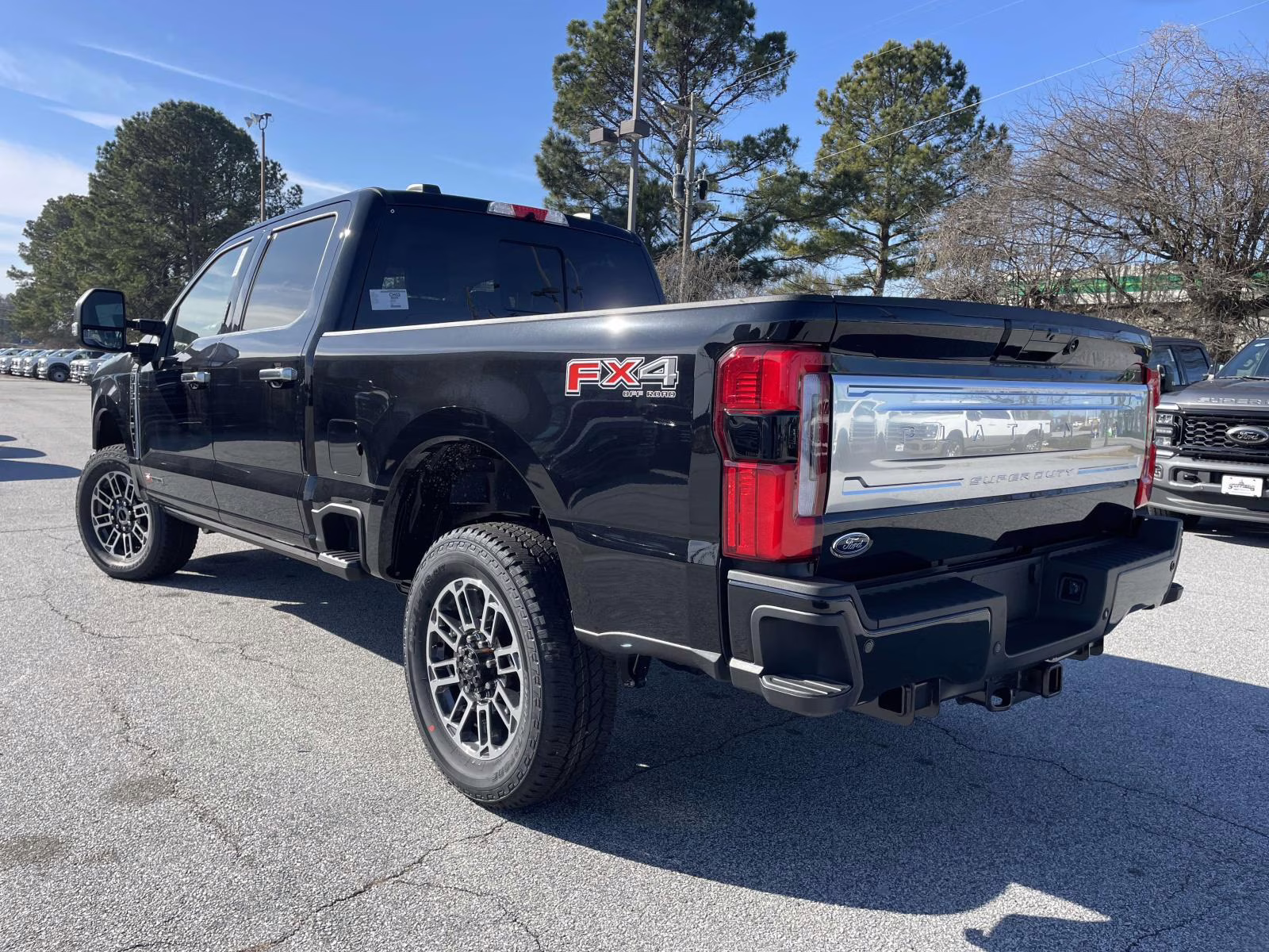2026 Black Metallic Ford Super Duty F-350 SRW Platinum 4X4 Truck