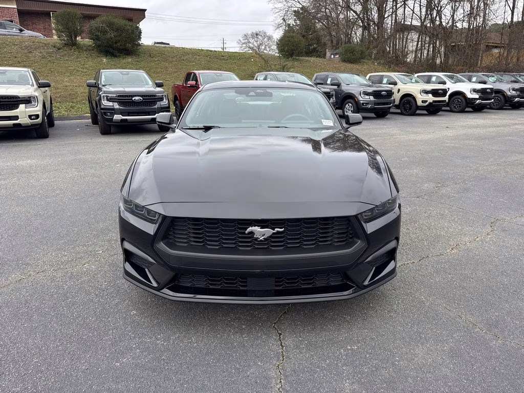 2026 Shadow Black Ford Mustang EcoBoost RWD Coupe