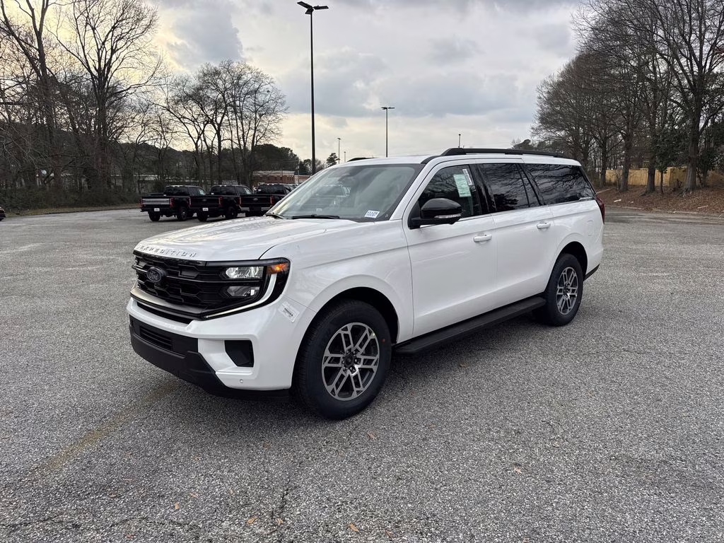 2026 White Metallic Ford Expedition Max Active RWD SUV