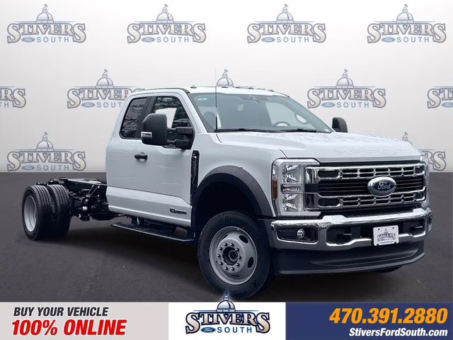 2026 Oxford White Ford Super Duty F-550 DRW XL 4X4 Chassis