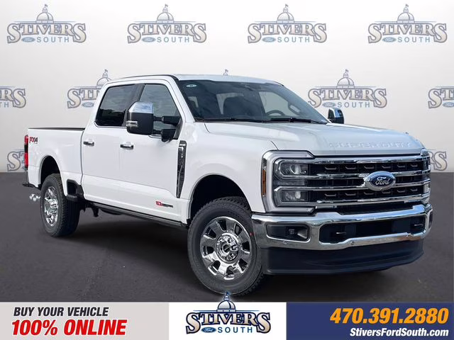 2026 Oxford White Ford Super Duty F-250 SRW King Ranch 4X4 Truck