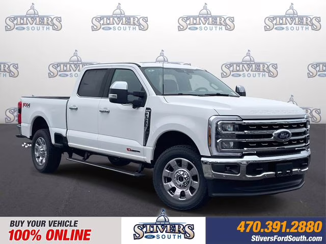 2026 White Metallic Ford Super Duty F-350 SRW King Ranch 4X4 Truck