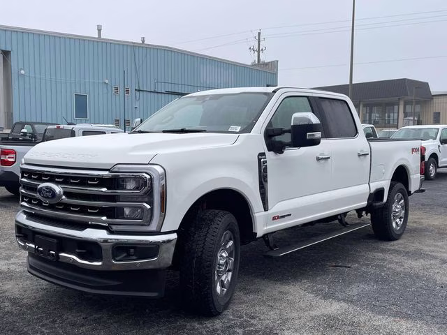 2026 White Metallic Ford Super Duty F-350 SRW King Ranch 4X4 Truck